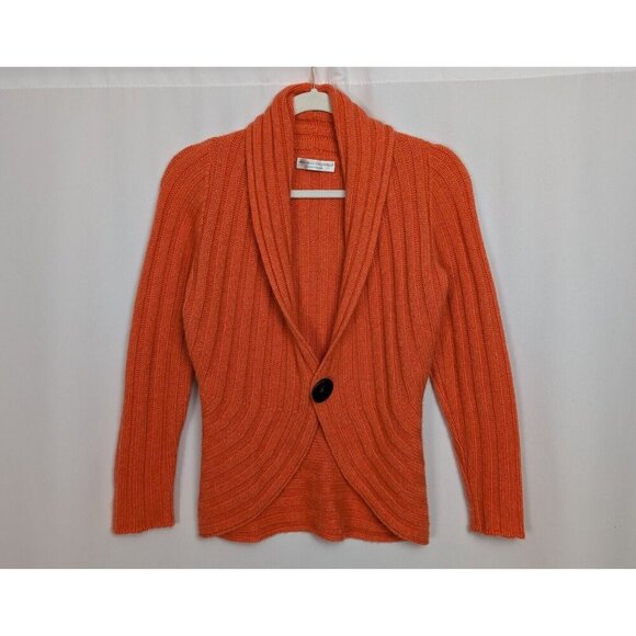 Brunello Cucinelli Sweaters - Brunello Cucinelli sz. M 100% Cashmere Italy Cardigan Sweater Ribbed Knit Button